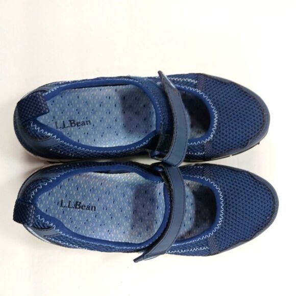 L.L. Bean Women's Vacationland Sport Mary Jane Mesh Sneaker Size 6 Sandal - Picture 6 of 11